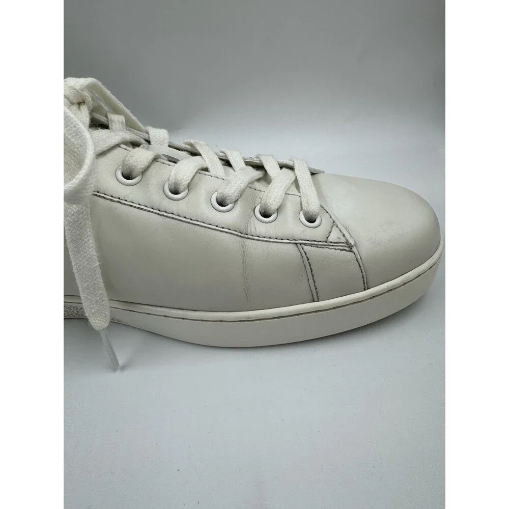Gucci Ace “Loved” Leather Sneakers White Size 12 EU, 12.5 US Model 548758